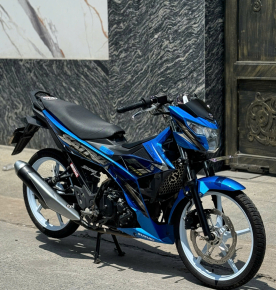 Suzuki Raider F150 Xanh Candy BST Chính Chủ 38194 