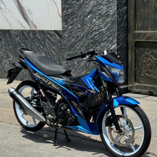 Suzuki Raider F150 Xanh Candy BST Chính Chủ 38194 