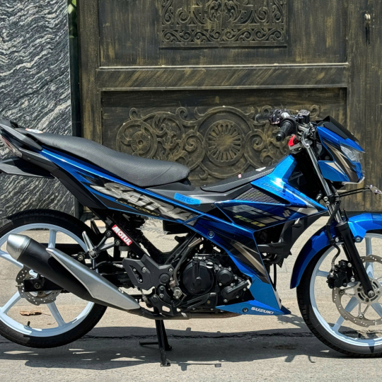 Suzuki Raider F150 Xanh Candy BST Chính Chủ 38194 