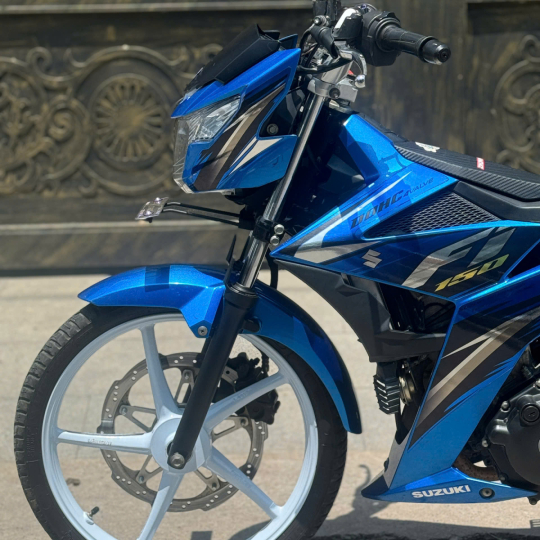 Suzuki Raider F150 Xanh Candy BST Chính Chủ 38194 