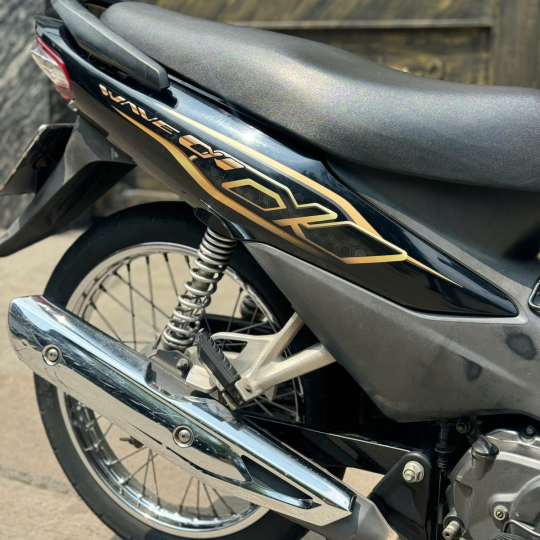  Honda Wave @110 2021 Zin Đen Bóng BST 19941 BTC 
